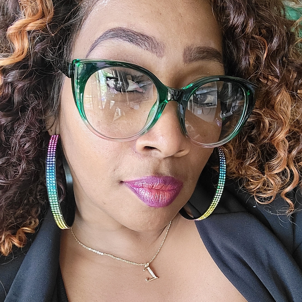 Stylish Green Oversized Sunglasses